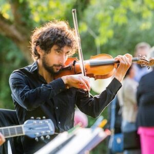 Photographie portrait de Jérémy Pagliarin, professeur de violon