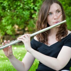 Photographie portrait de Géraldine Thébault, professeur de flûte traversière