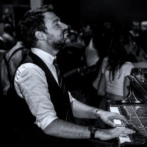 Photographie portrait de Pierre-Antoine Chaffangeon, professeur de piano