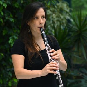 Photographie portrait de Olivia Leblanc, professeur de clarinette