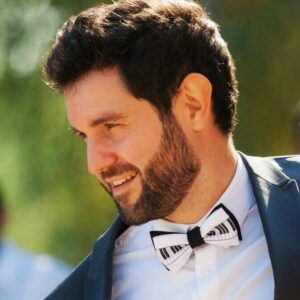 Photographie de Thibaud Saby, professeur de piano