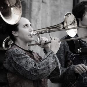 Photographie portrait de Coline Calix, professeur de trombone